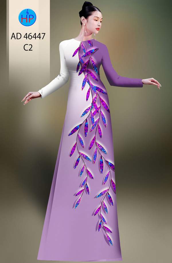 Vải Áo Dài Hoa In 3D AD 46447 17 1785296180 397 vai ao dai hoa in 3d ad 46447