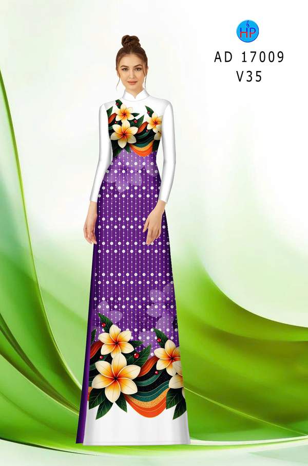 Vải Áo Dài Hoa Sứ AD 17009 10 1785465526 290 vai ao dai hoa su ad 17009