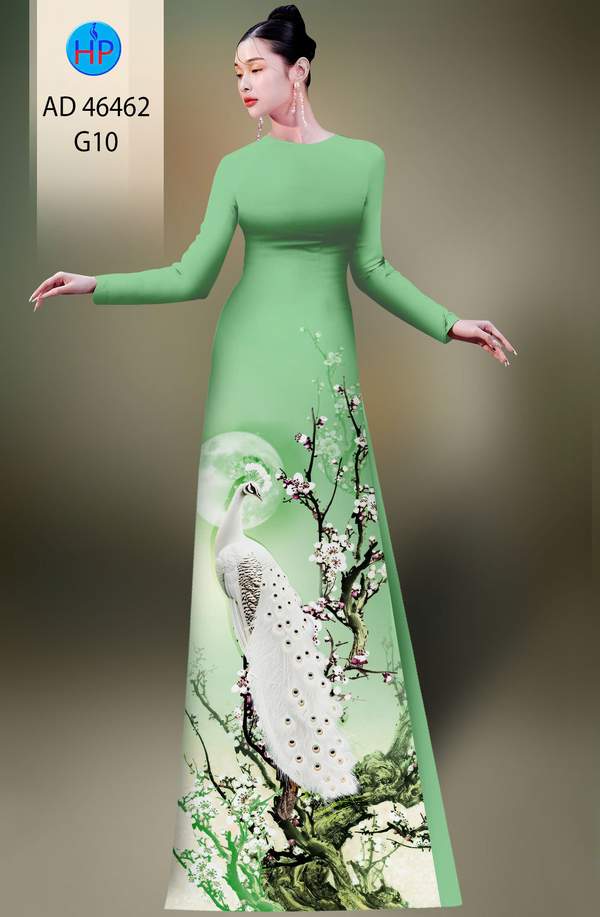 Vải Áo Dài Hoa Đào AD 46462 9 1785465964 203 vai ao dai hoa dao ad 46462