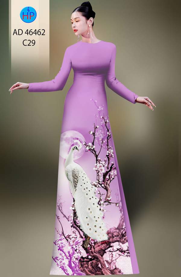 Vải Áo Dài Hoa Đào AD 46462 7 1785465964 382 vai ao dai hoa dao ad 46462