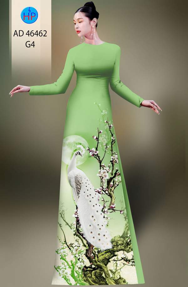 Vải Áo Dài Hoa Đào AD 46462 6 1785465964 564 vai ao dai hoa dao ad 46462