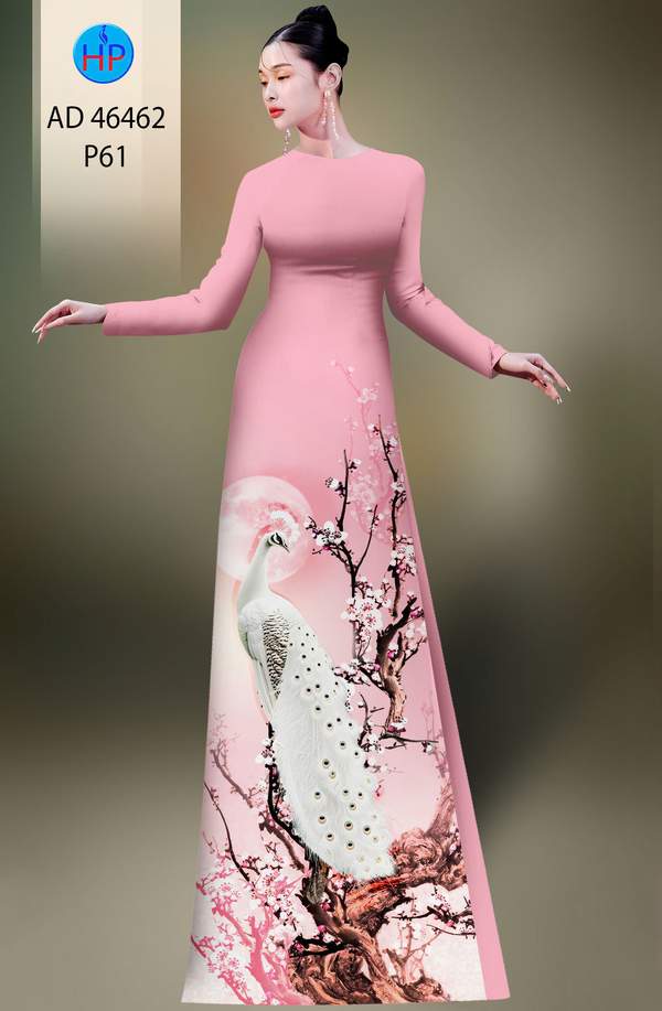Vải Áo Dài Hoa Đào AD 46462 11 1785465965 115 vai ao dai hoa dao ad 46462