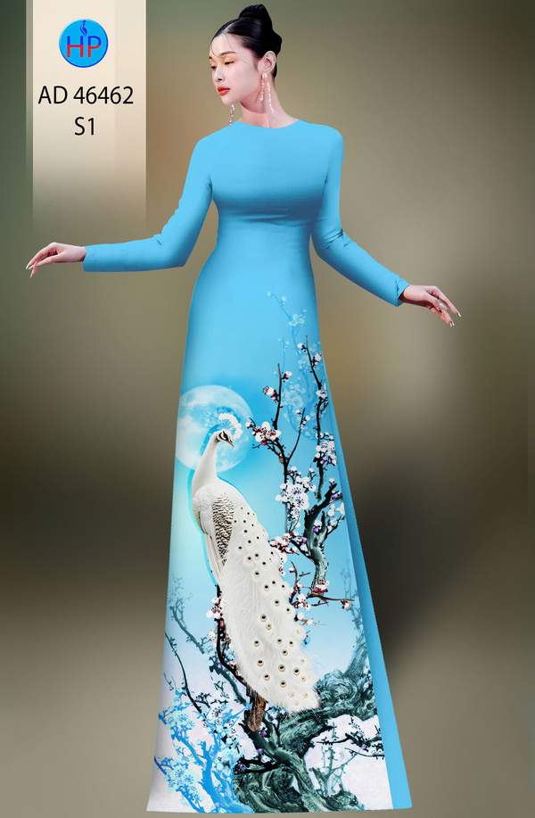 Vải Áo Dài Hoa Đào AD 46462 13 1785465965 87 vai ao dai hoa dao ad 46462