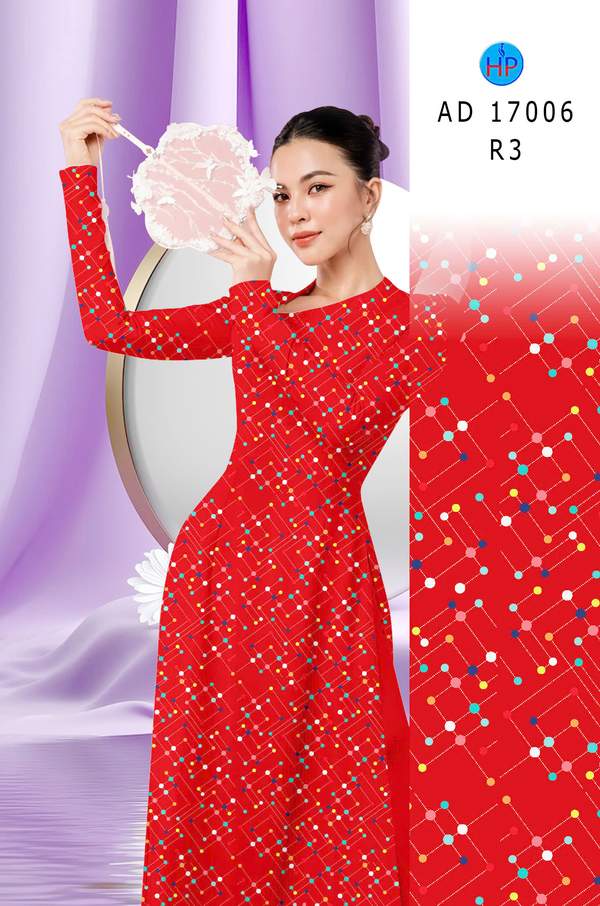 Vải Áo Dài Chấm Bi AD 17006 3 1785466392 402 vai ao dai cham bi ad 17006