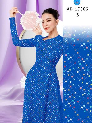 Vải Áo Dài Chấm Bi AD 17006 23 1785466392 832 vai ao dai cham bi ad 17006