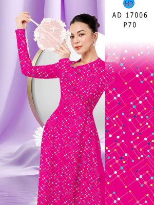 Vải Áo Dài Chấm Bi AD 17006 24 1785466393 263 vai ao dai cham bi ad 17006