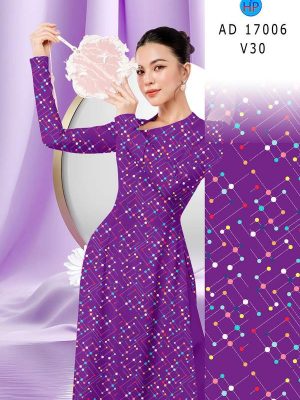 Vải Áo Dài Chấm Bi AD 17006 27 1785466393 931 vai ao dai cham bi ad 17006