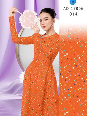 Vải Áo Dài Chấm Bi AD 17006 31 1785466394 398 vai ao dai cham bi ad 17006