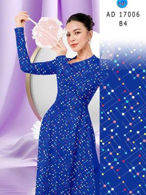Vải Áo Dài Chấm Bi AD 17006 28 1785466394 495 vai ao dai cham bi ad 17006