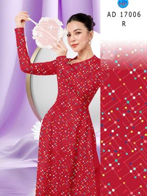 Vải Áo Dài Chấm Bi AD 17006 30 1785466394 580 vai ao dai cham bi ad 17006