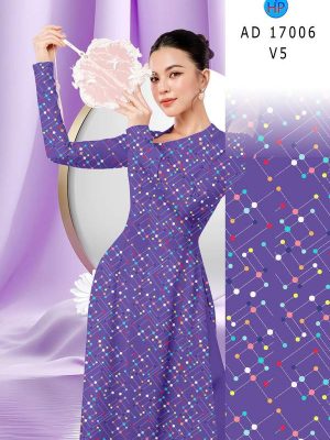 Vải Áo Dài Chấm Bi AD 17006 35 1785466395 299 vai ao dai cham bi ad 17006