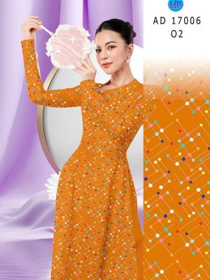 Vải Áo Dài Chấm Bi AD 17006 33 1785466395 345 vai ao dai cham bi ad 17006