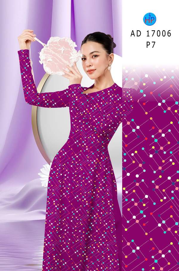 Vải Áo Dài Chấm Bi AD 17006 17 1785466395 920 vai ao dai cham bi ad 17006