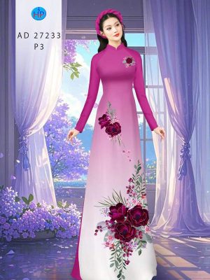 Vải Áo Dài Hoa In 3D AD 27233 20 1785811923 104 vai ao dai hoa in 3d ad 27233