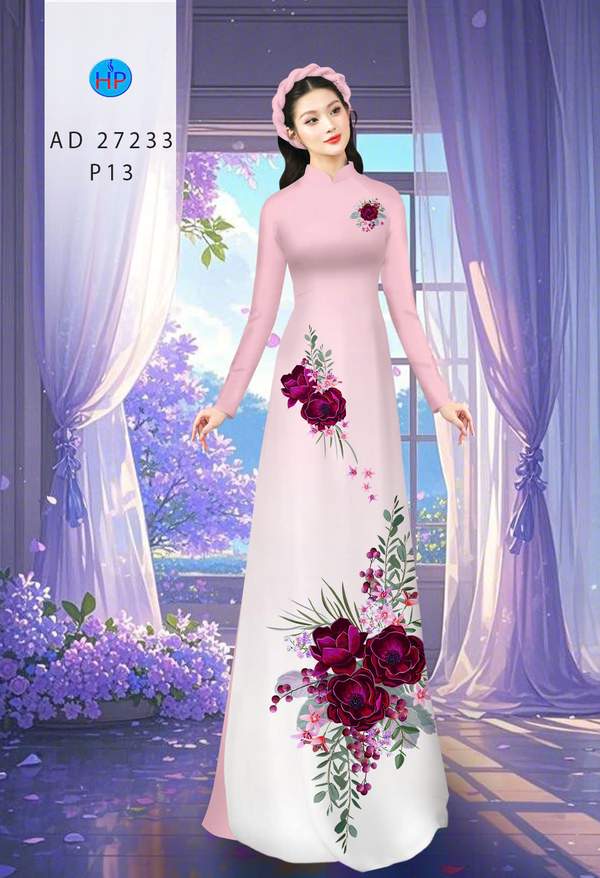 Vải Áo Dài Hoa In 3D AD 27233 11 1785811925 342 vai ao dai hoa in 3d ad 27233
