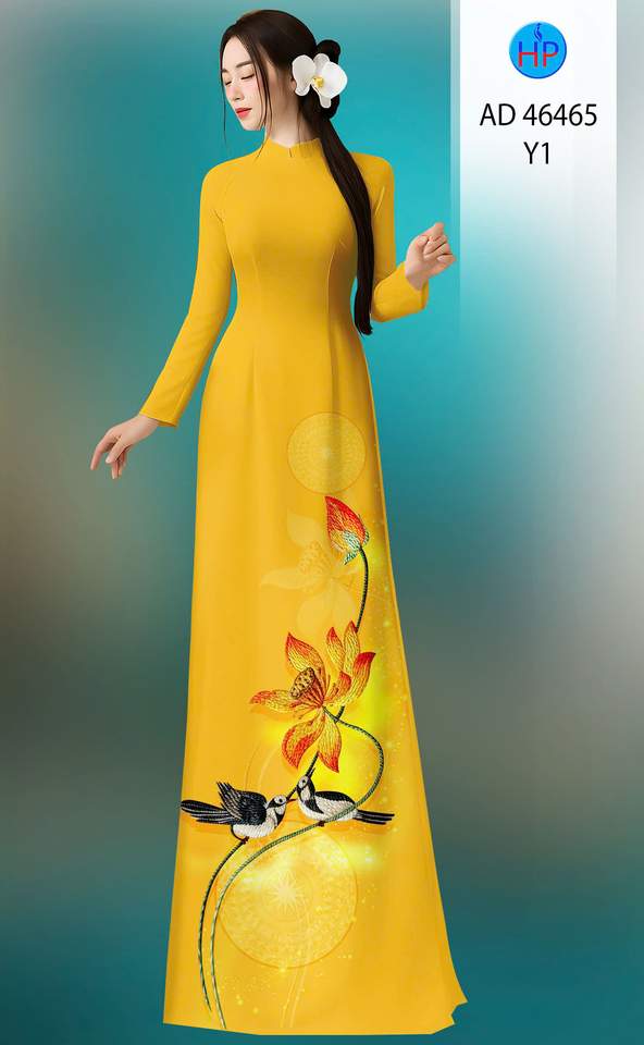 Vải Áo Dài Hoa Sen AD 46465 7 1785812479 340 vai ao dai hoa sen ad 46465