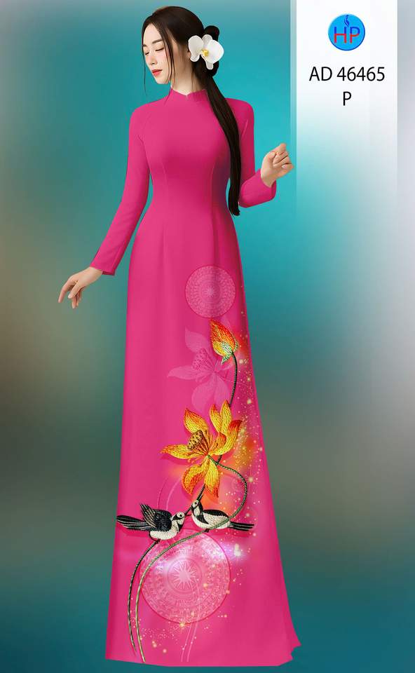 Vải Áo Dài Hoa Sen AD 46465 8 1785812480 295 vai ao dai hoa sen ad 46465
