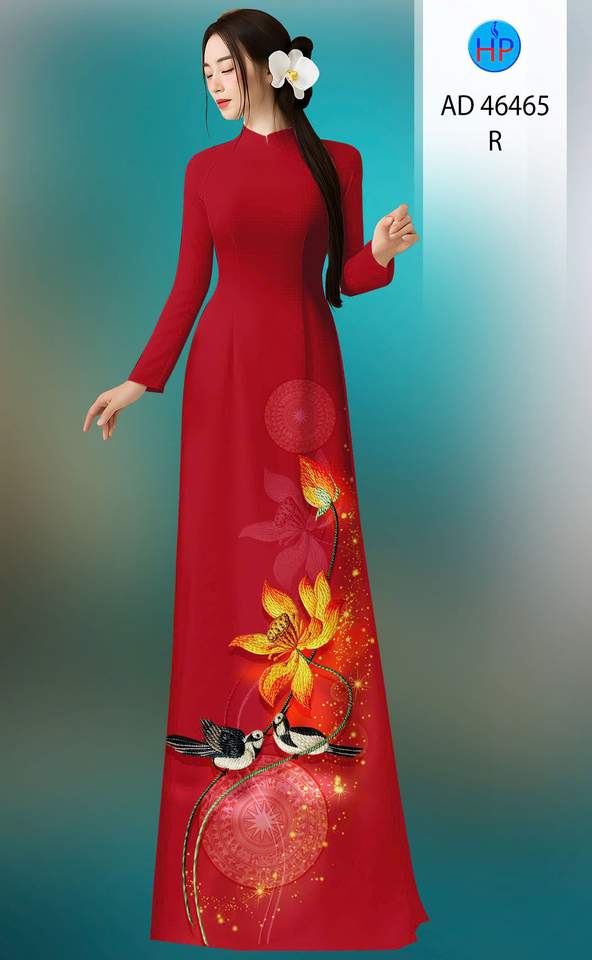 Vải Áo Dài Hoa Sen AD 46465 9 1785812480 971 vai ao dai hoa sen ad 46465