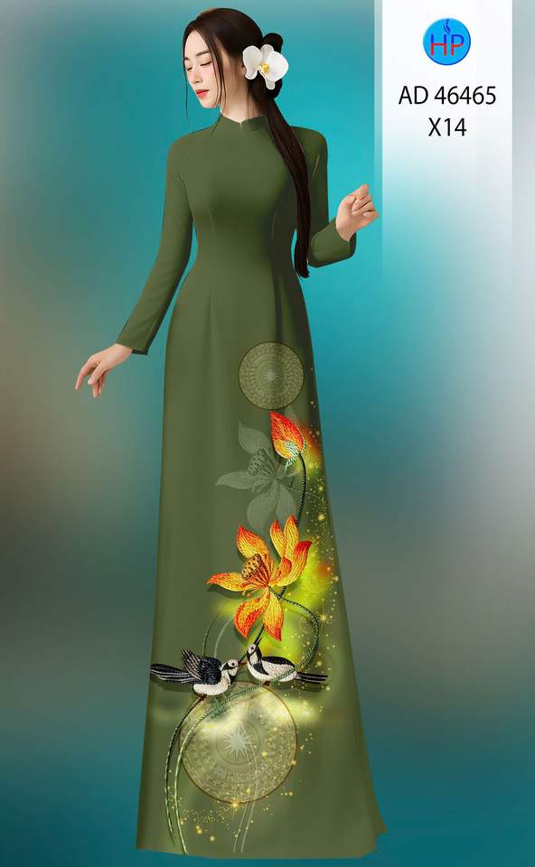 Vải Áo Dài Hoa Sen AD 46465 17 1785812482 503 vai ao dai hoa sen ad 46465