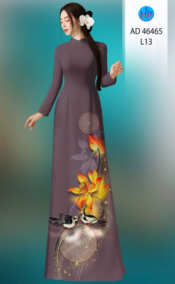 Vải Áo Dài Hoa Sen AD 46465 18 1785812483 30 vai ao dai hoa sen ad 46465