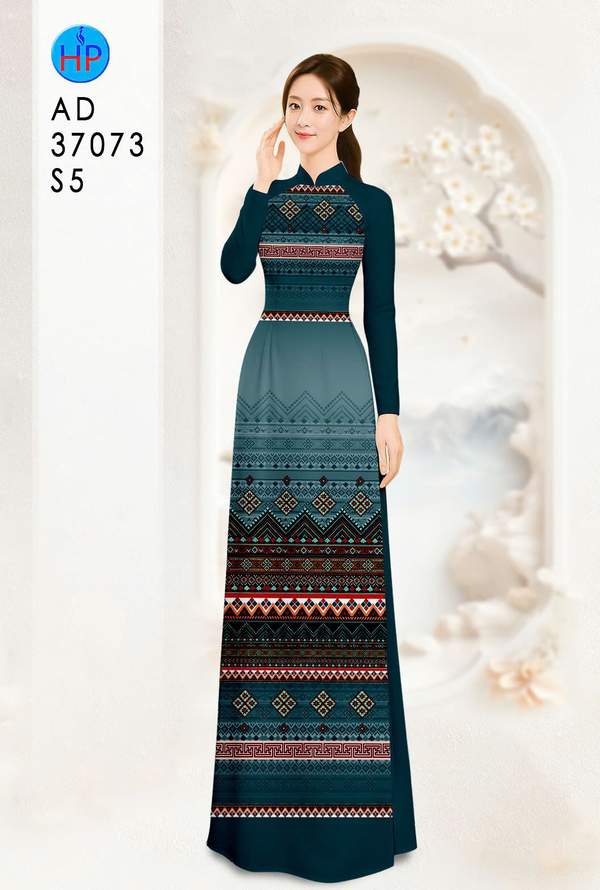 Vải Áo Dài Thổ Cẩm AD 37073 4 1785812728 257 vai ao dai tho cam ad 37073