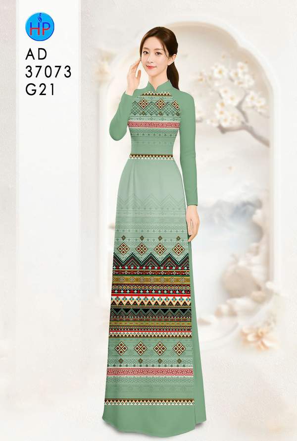 Vải Áo Dài Thổ Cẩm AD 37073 5 1785812729 261 vai ao dai tho cam ad 37073