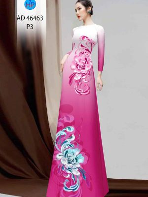 Vải Áo Dài Hoa In 3D AD 46463 22 1785813207 220 vai ao dai hoa in 3d ad 46463
