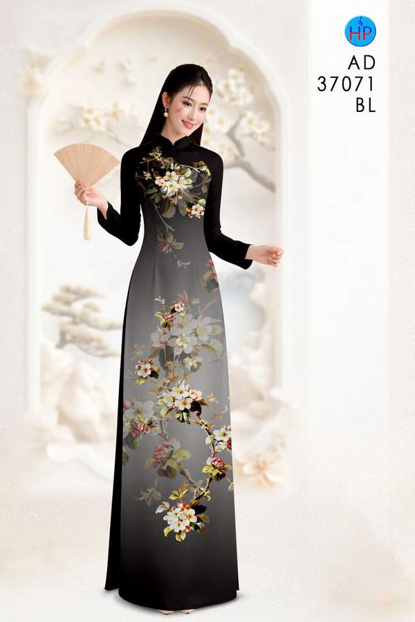 Vải Áo Dài Hoa Đào AD 37071 3 1785981943 164 vai ao dai hoa dao ad 37071
