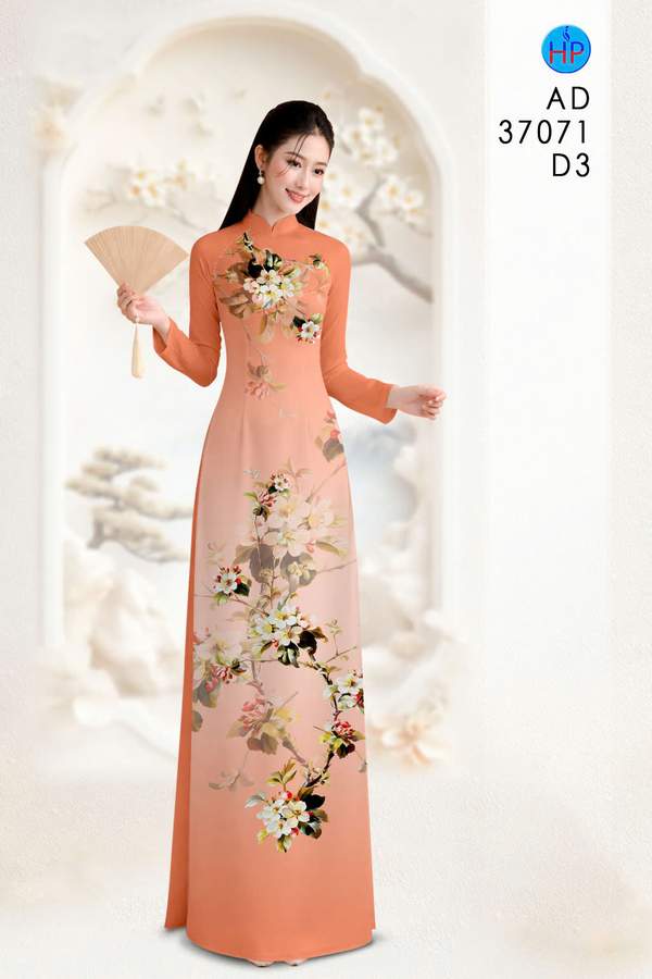 Vải Áo Dài Hoa Đào AD 37071 5 1785981944 12 vai ao dai hoa dao ad 37071
