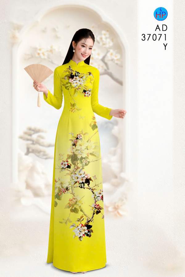 Vải Áo Dài Hoa Đào AD 37071 4 1785981944 216 vai ao dai hoa dao ad 37071