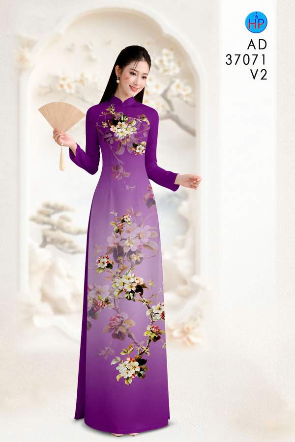Vải Áo Dài Hoa Đào AD 37071 7 1785981944 250 vai ao dai hoa dao ad 37071