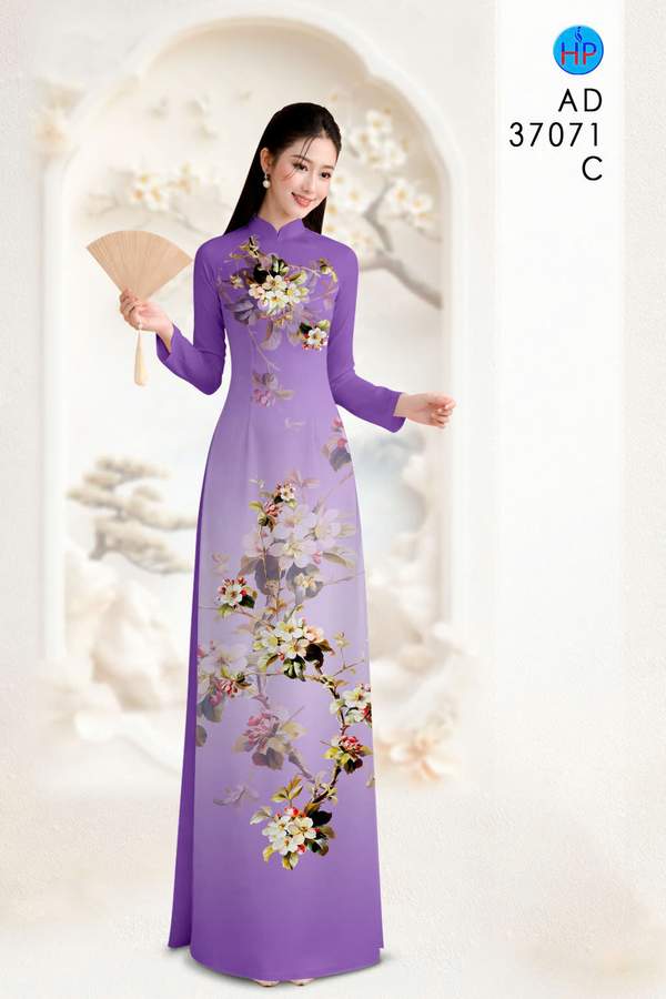 Vải Áo Dài Hoa Đào AD 37071 6 1785981944 308 vai ao dai hoa dao ad 37071