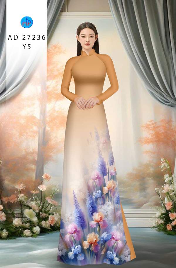 Vải Áo Dài Hoa In 3D AD 37236 7 1785982411 476 vai ao dai hoa in 3d ad 37236