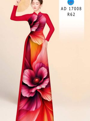 Vải Áo Dài Hoa In 3D AD 17008 22 1786347933 264 vai ao dai hoa in 3d ad 17008