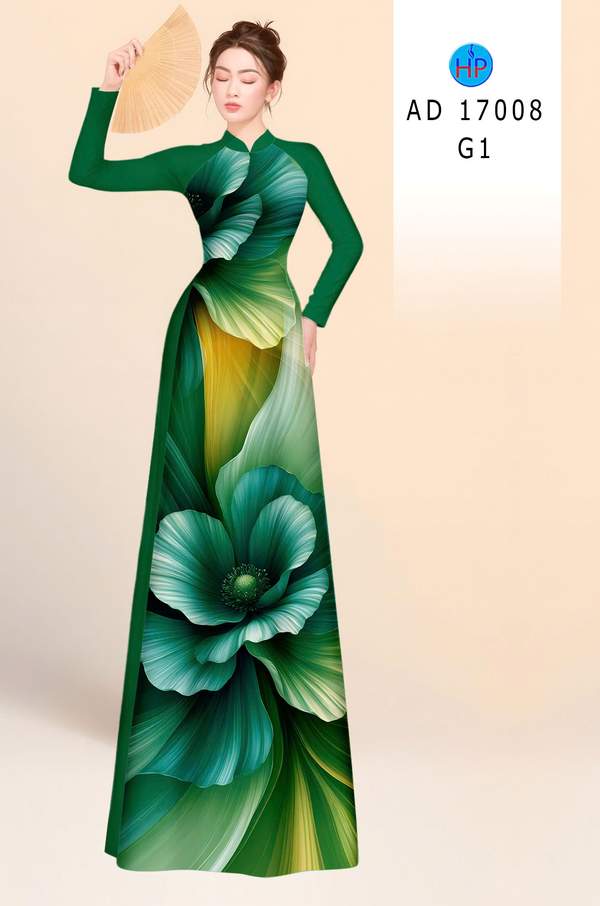 Vải Áo Dài Hoa In 3D AD 17008 6 1786347933 391 vai ao dai hoa in 3d ad 17008