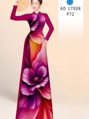 Vải Áo Dài Hoa In 3D AD 17008 27 1786347934 612 vai ao dai hoa in 3d ad 17008