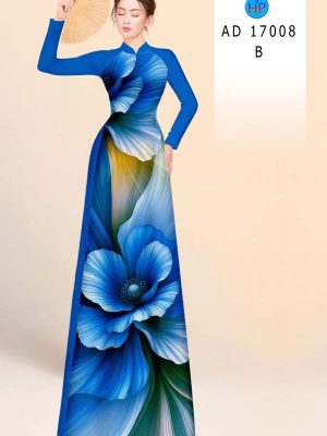 Vải Áo Dài Hoa In 3D AD 17008 33 1786347935 602 vai ao dai hoa in 3d ad 17008