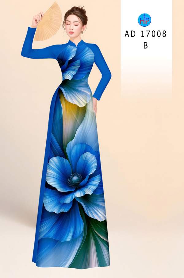 Vải Áo Dài Hoa In 3D AD 17008 15 1786347935 602 vai ao dai hoa in 3d ad 17008