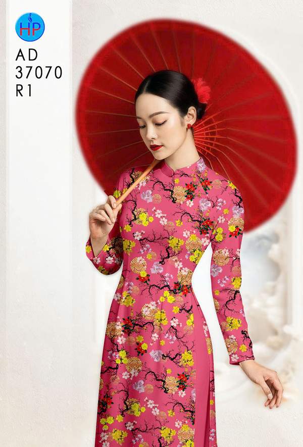 Vải Áo Dài Hoa Mai Đều AD 37070 5 1786348384 724 vai ao dai hoa mai deu ad 37070