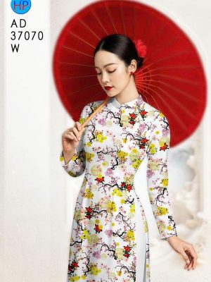 Vải Áo Dài Hoa Mai Đều AD 37070 23 1786348385 335 vai ao dai hoa mai deu ad 37070