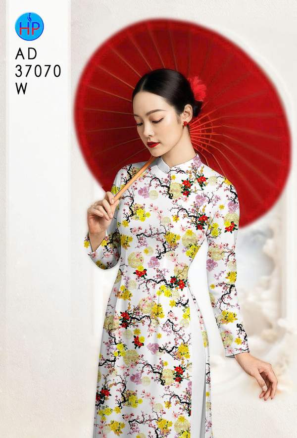 Vải Áo Dài Hoa Mai Đều AD 37070 6 1786348385 335 vai ao dai hoa mai deu ad 37070
