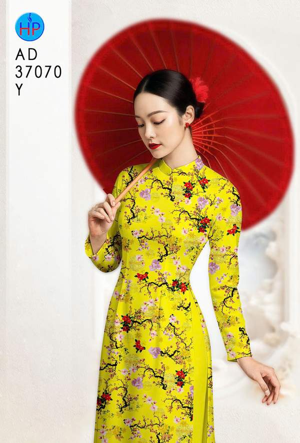 Vải Áo Dài Hoa Mai Đều AD 37070 13 1786348386 559 vai ao dai hoa mai deu ad 37070