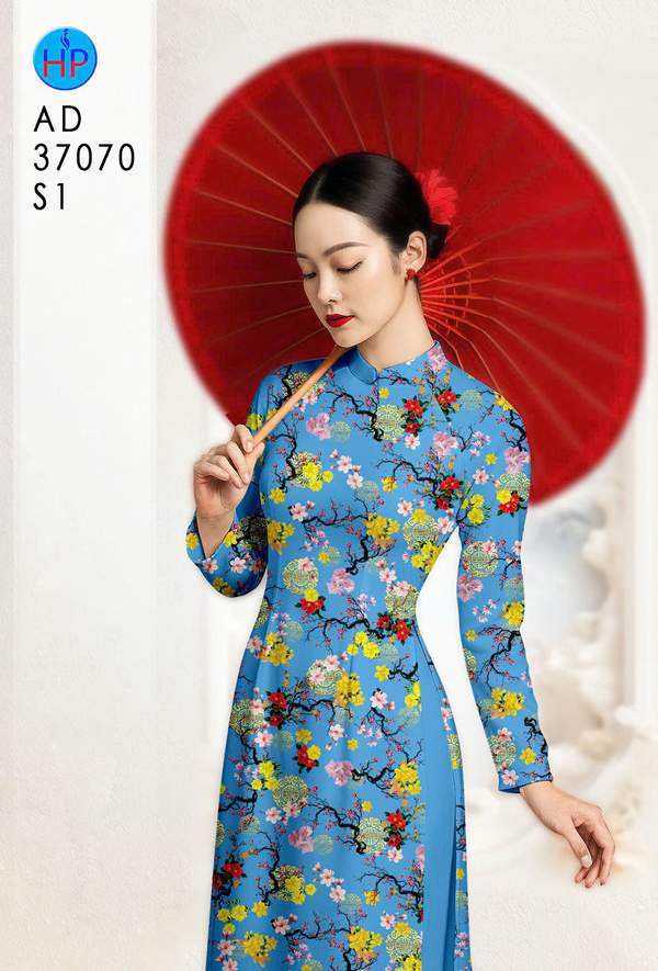 Vải Áo Dài Hoa Mai Đều AD 37070 16 1786348386 564 vai ao dai hoa mai deu ad 37070
