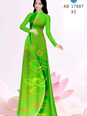 Vải Áo Dài Hoa Sen AD 17007 27 1786411940 250 vai ao dai hoa sen ad 17007