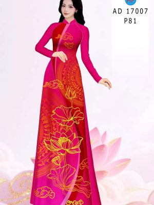 Vải Áo Dài Hoa Sen AD 17007 24 1786411940 288 vai ao dai hoa sen ad 17007