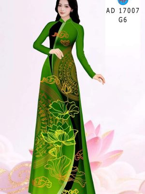 Vải Áo Dài Hoa Sen AD 17007 26 1786411940 678 vai ao dai hoa sen ad 17007