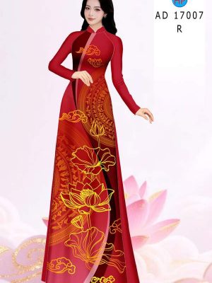 Vải Áo Dài Hoa Sen AD 17007 31 1786411941 529 vai ao dai hoa sen ad 17007