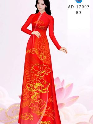 Vải Áo Dài Hoa Sen AD 17007 34 1786411942 53 vai ao dai hoa sen ad 17007