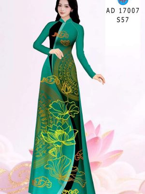 Vải Áo Dài Hoa Sen AD 17007 36 1786411942 767 vai ao dai hoa sen ad 17007
