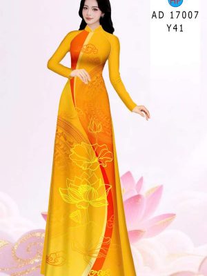 Vải Áo Dài Hoa Sen AD 17007 35 1786411942 886 vai ao dai hoa sen ad 17007